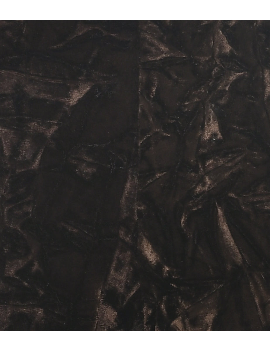 Velvet Fabric Trousers - W25 L26