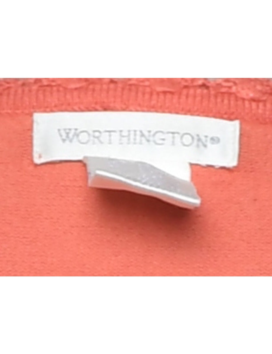 Terracotta Cardigan - M