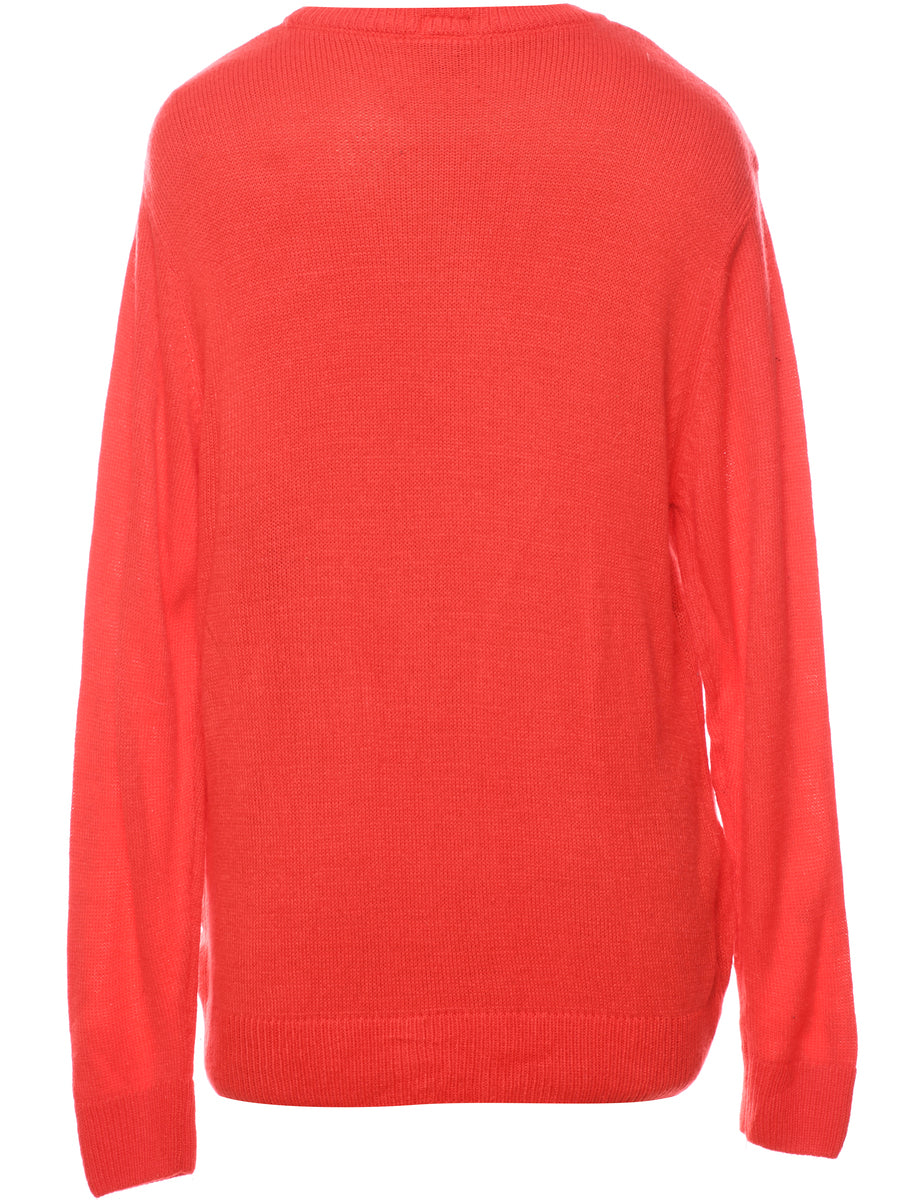 Animal Design Christmas Jumper - L