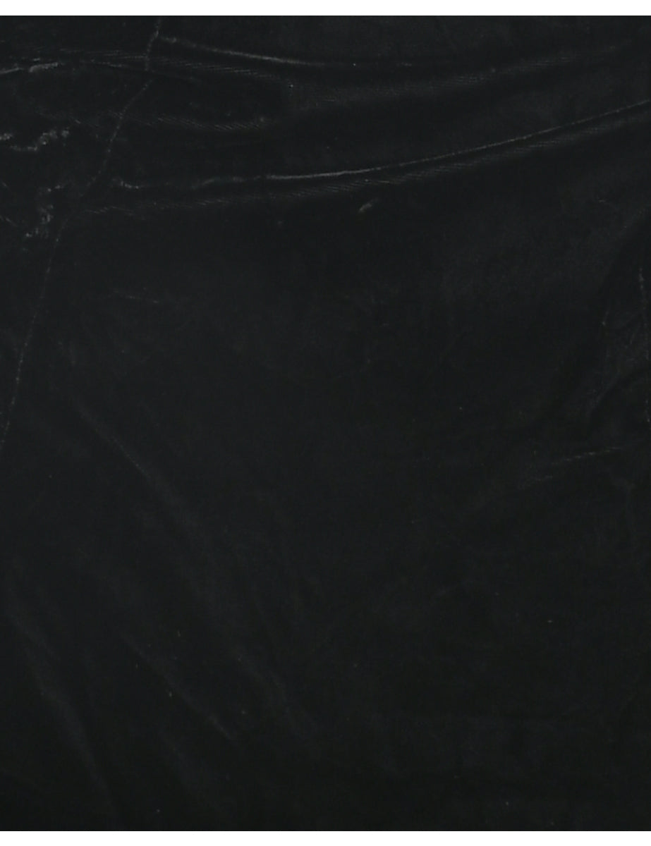 Velvet Evening Dress - S