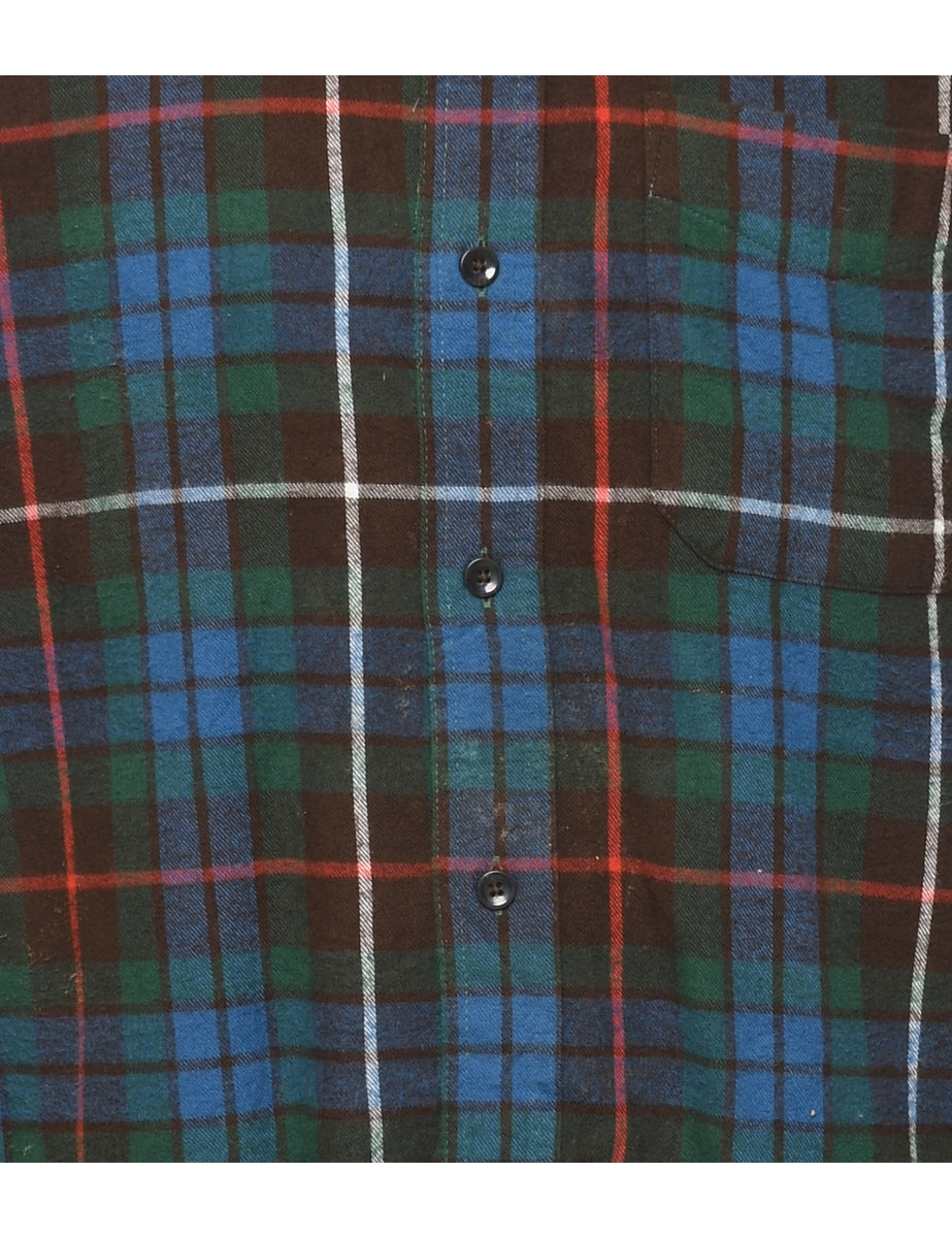 L.L. Bean Checked Shirt - L