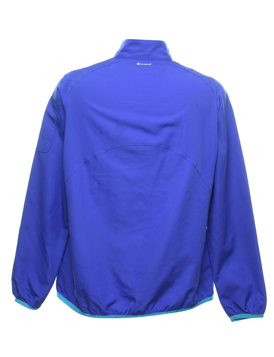 Champion Zip-Front Blue Jacket - L