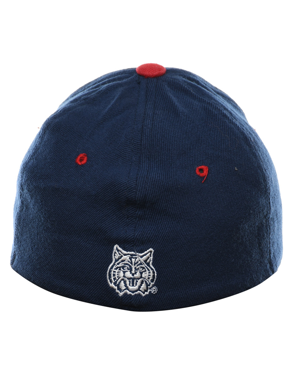 Navy Embroided Cap - XS