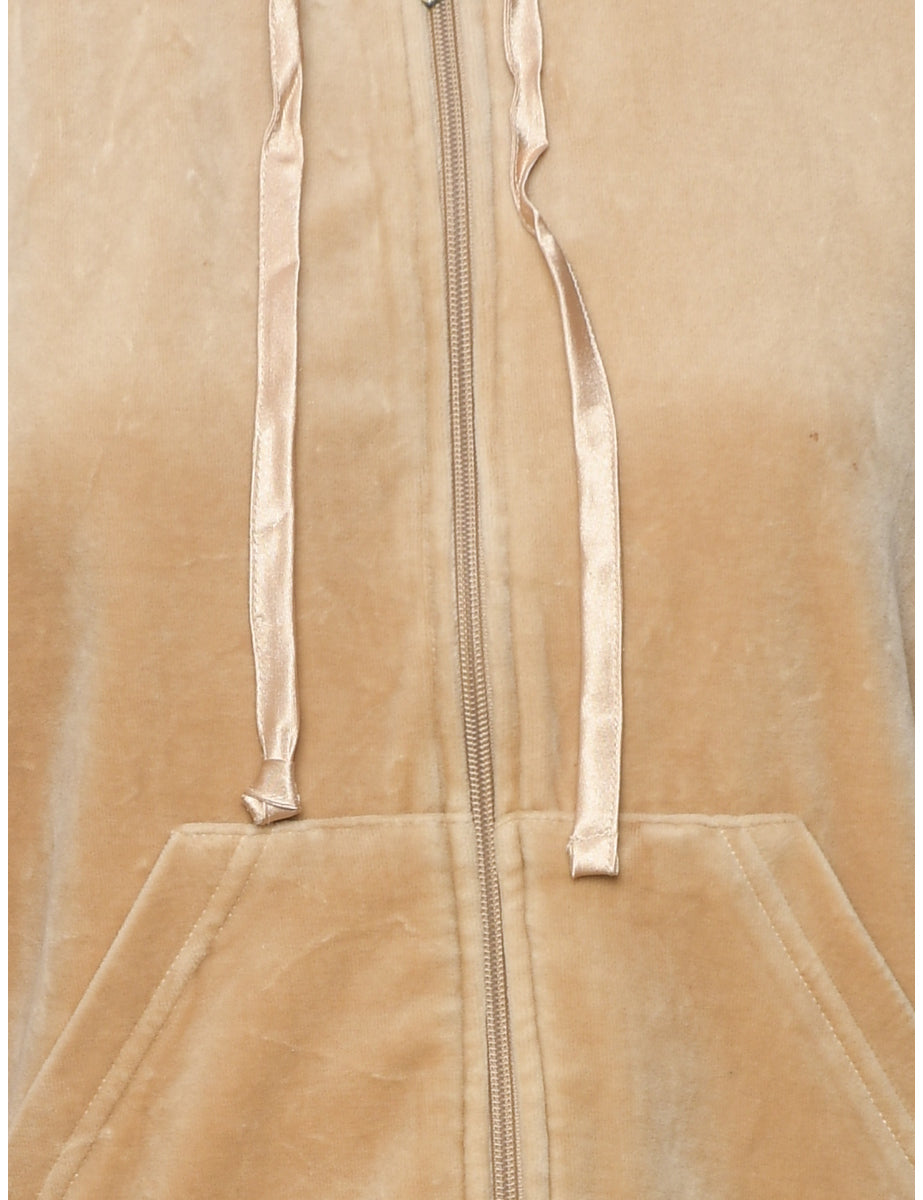 Velvet Track Top - S