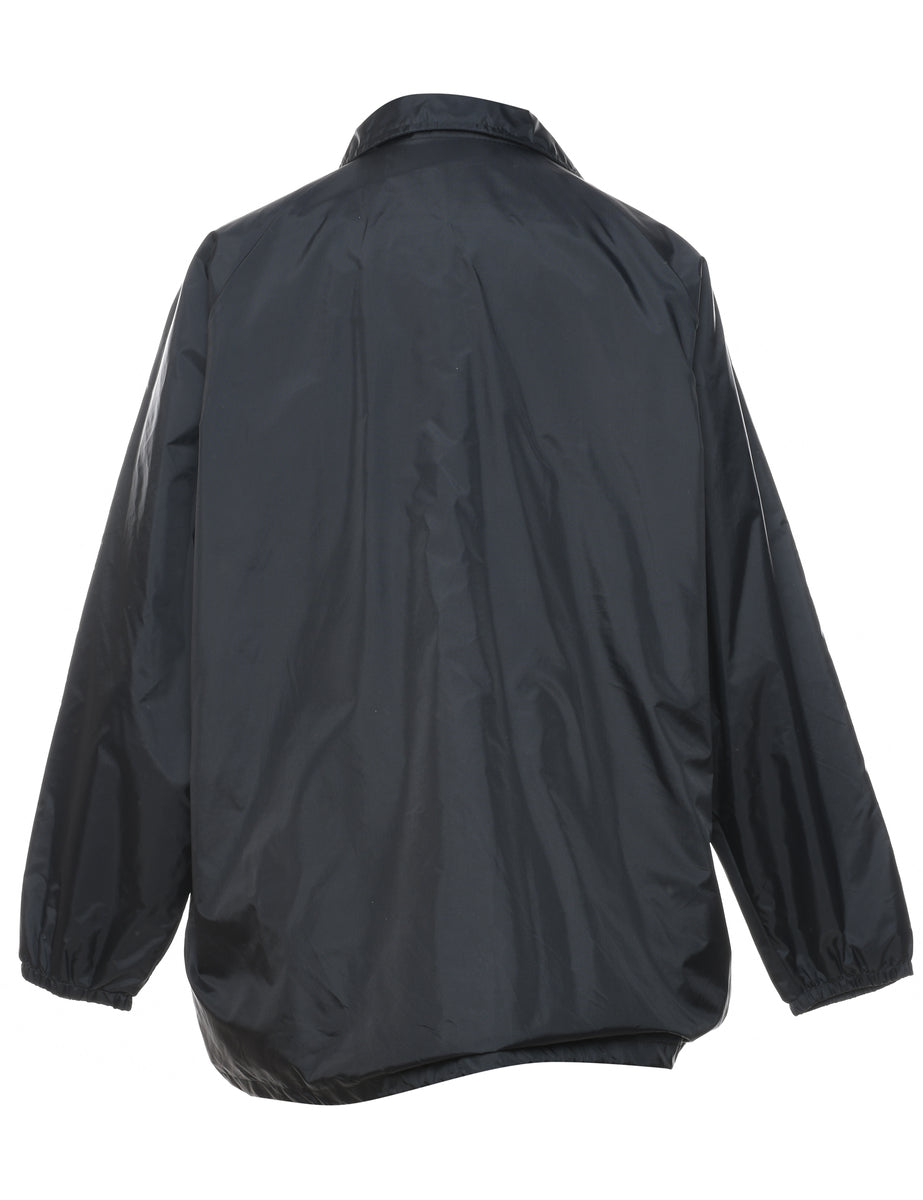Black Nylon Jacket - L