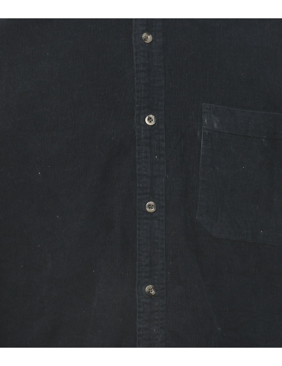 Corduroy Navy Shirt - M