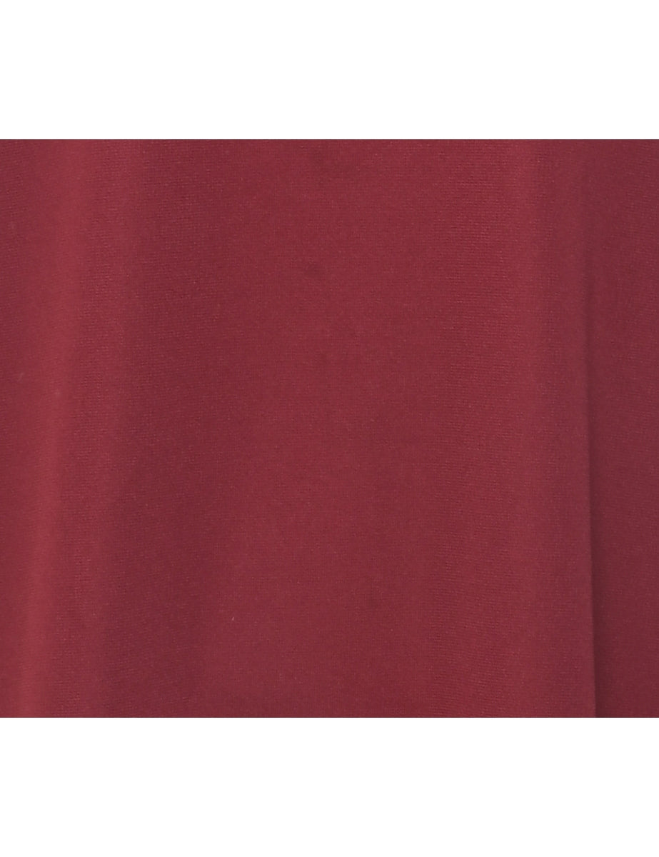 Maroon Dress - L