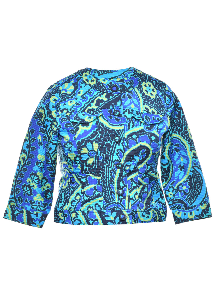 Paisley Pattern Jacket - M