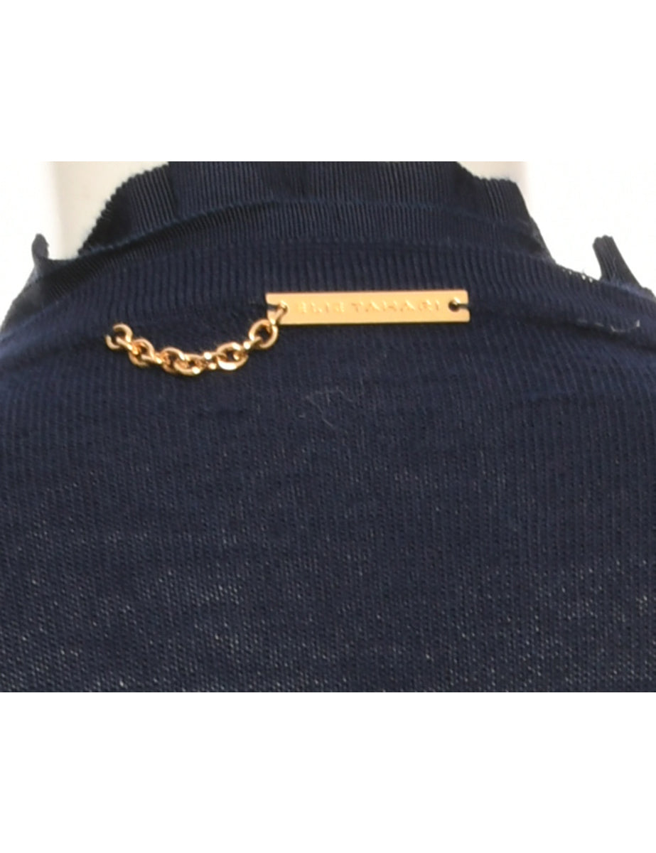 Blue Cardigan - M