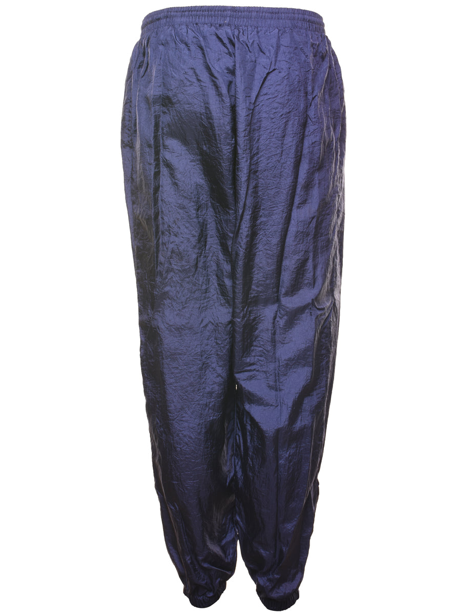 Purple 1980s Track Pants - W26 L29