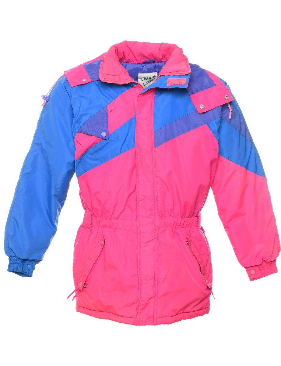 Hooded Ski Jacket - S
