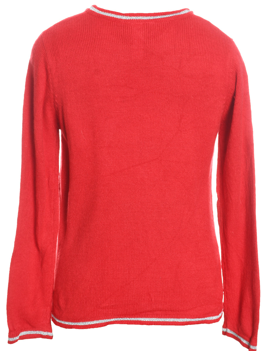 Santa Claus Christmas Jumper - S