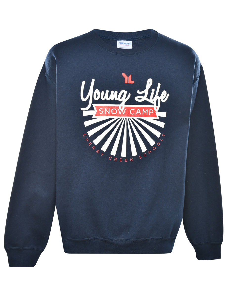 Young Life Printed Sweatshirt - L