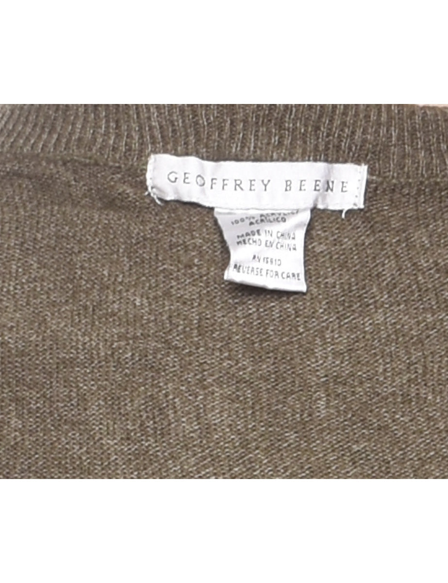 Olive Green Jumper - M