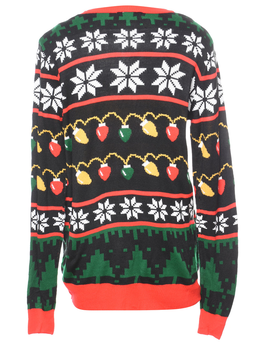 Festive Season Christmas Jumper - M