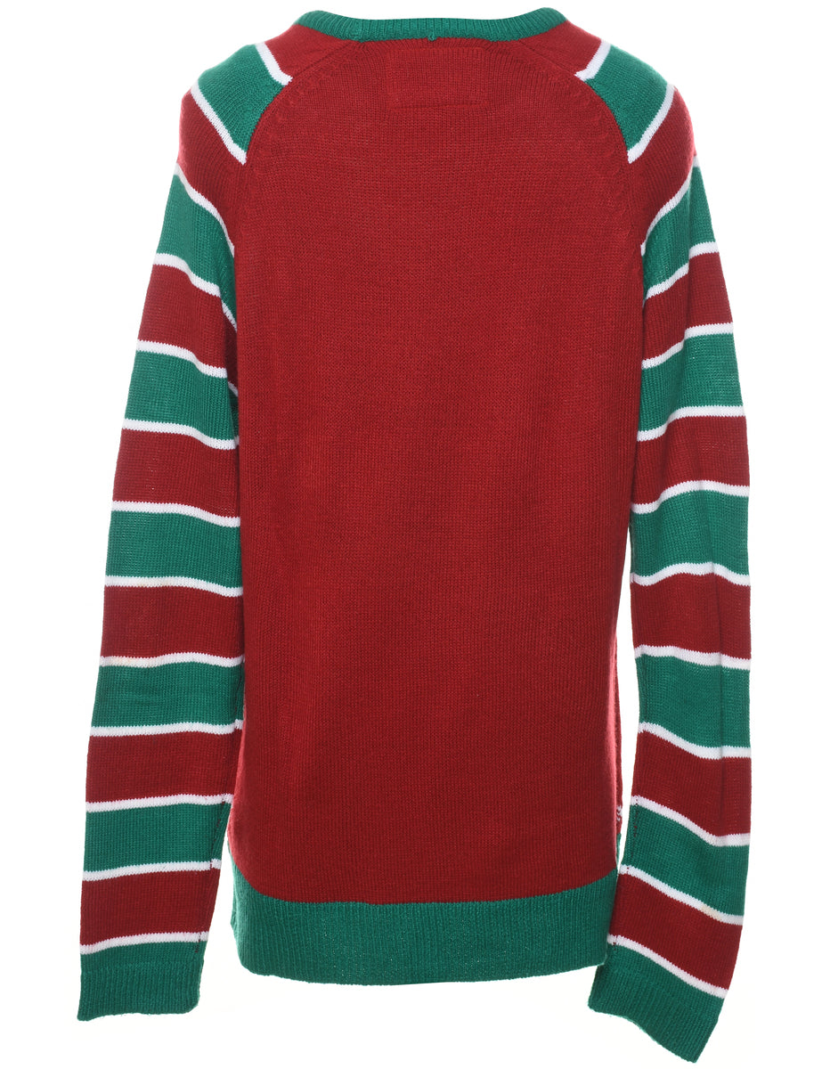 Festive Season Christmas Jumper - L