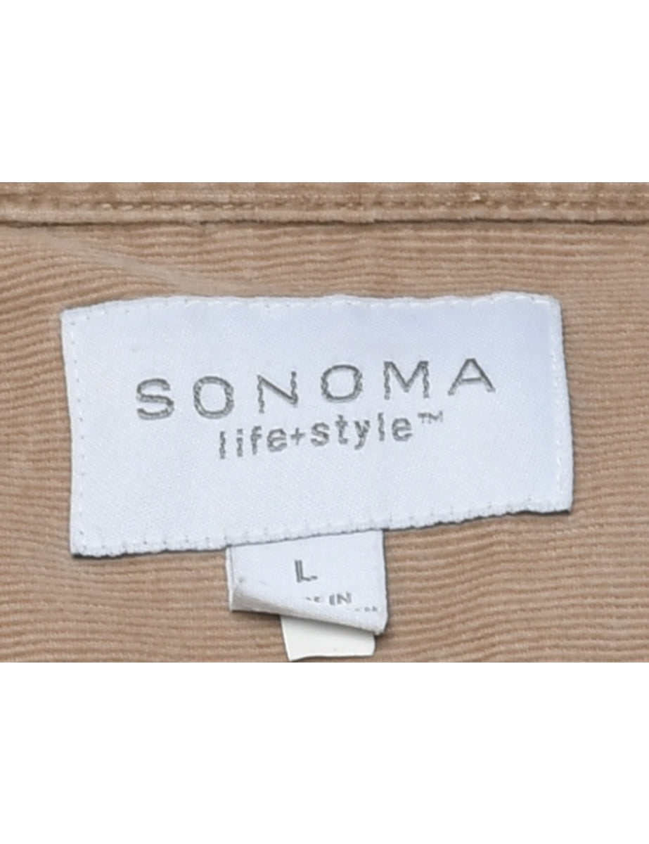 Sonoma Corduroy Shirt - L