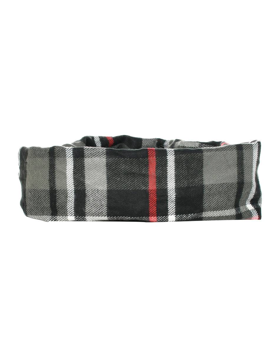 Checked Winter Scarf - M