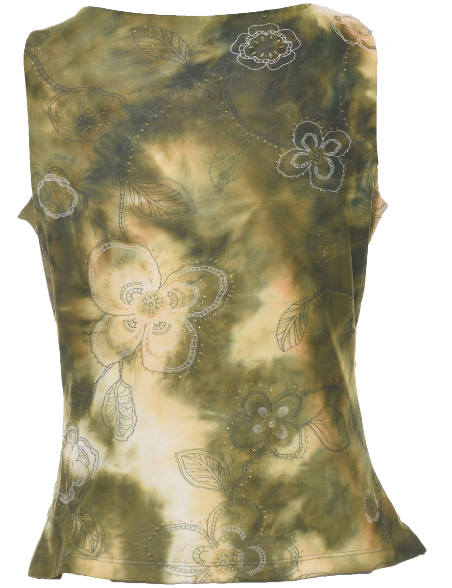 Floral Evening Top - L