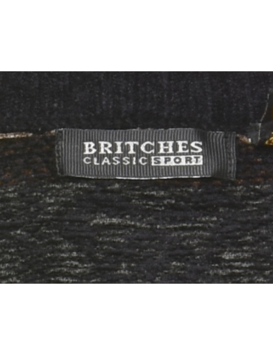 Britches Geometric Pattern Jumper - XL