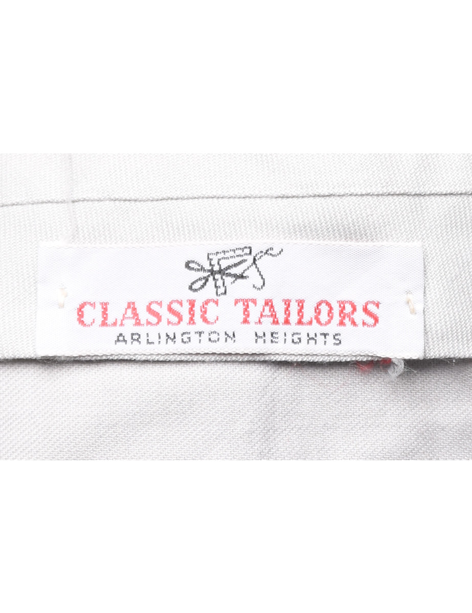 Checked Pattern Trousers - W35 L29