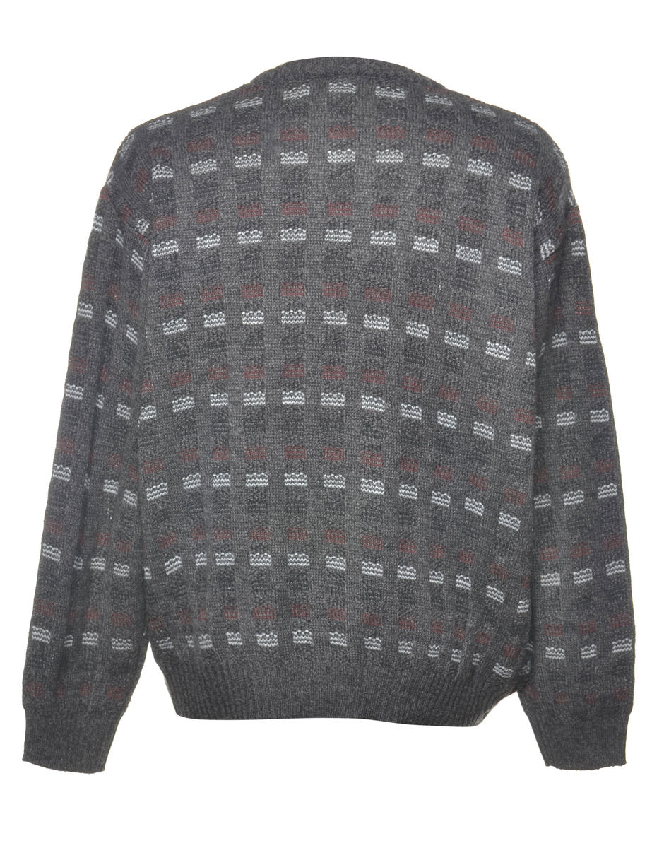 Patterned Jumper - L