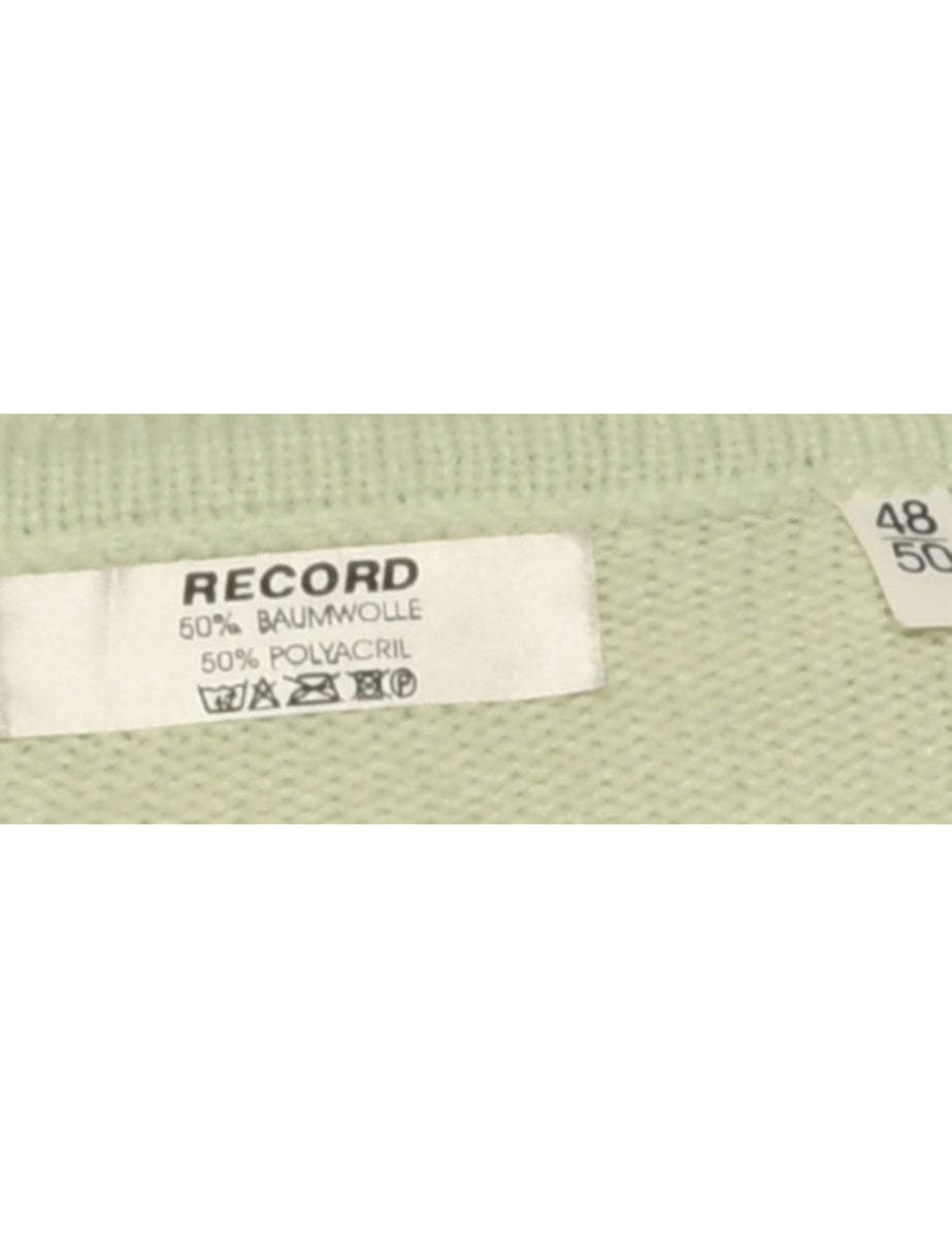 Lurex Thread Pattern Jumper - L