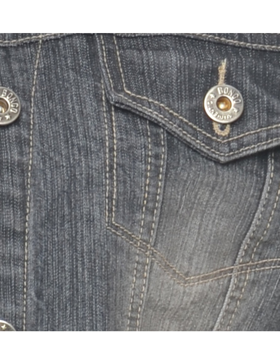 Black Denim Jacket - M