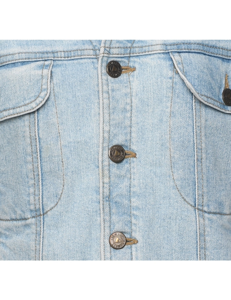 Light Wash Denim Jacket - M