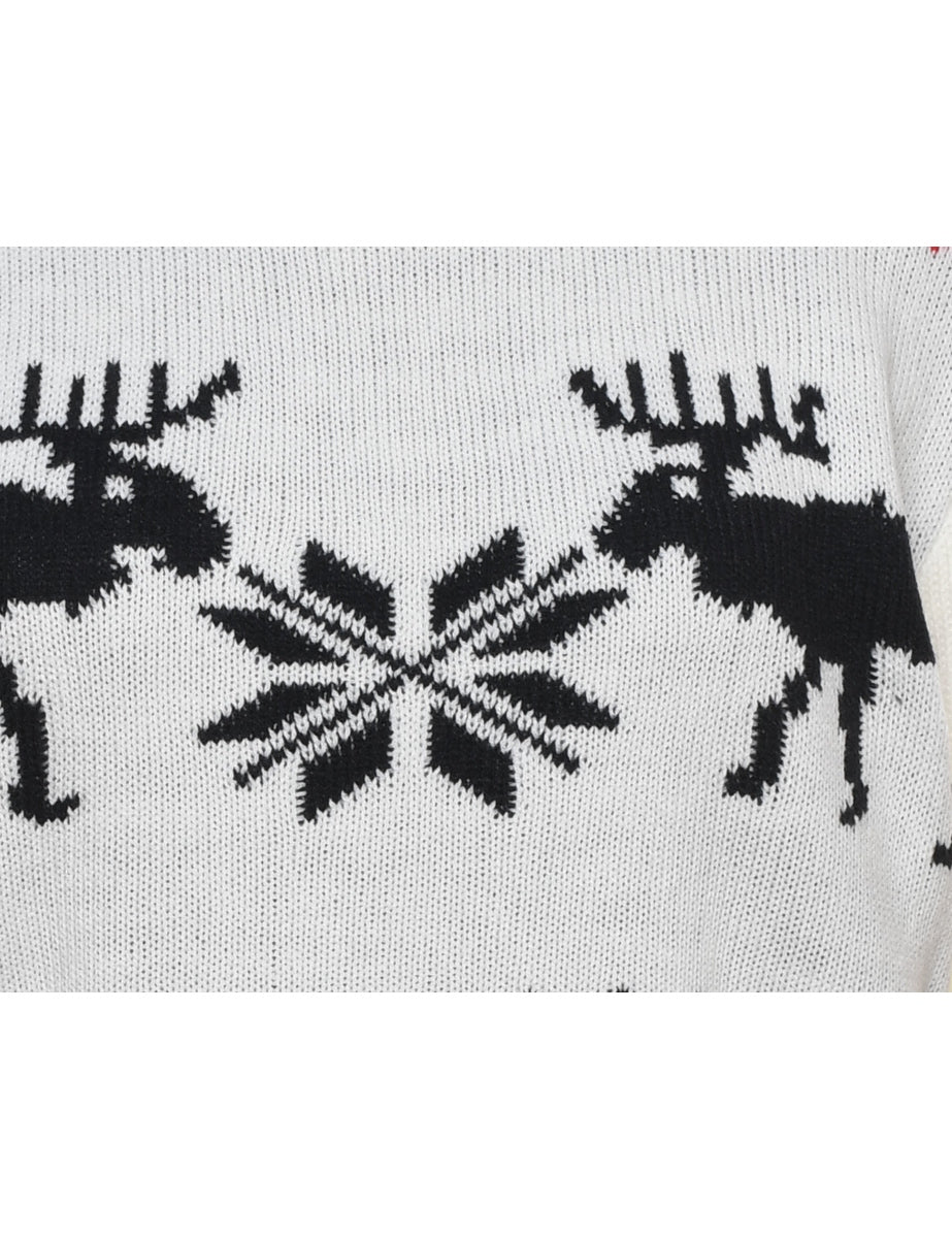 White Jumper - M
