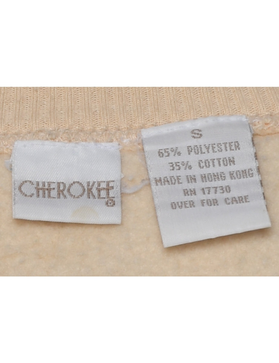 Cherokee Embroidered Sweatshirt - S