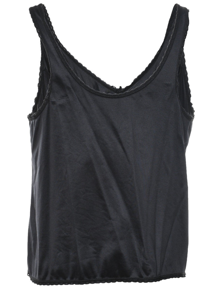 Shiny Classic Black Slip - M