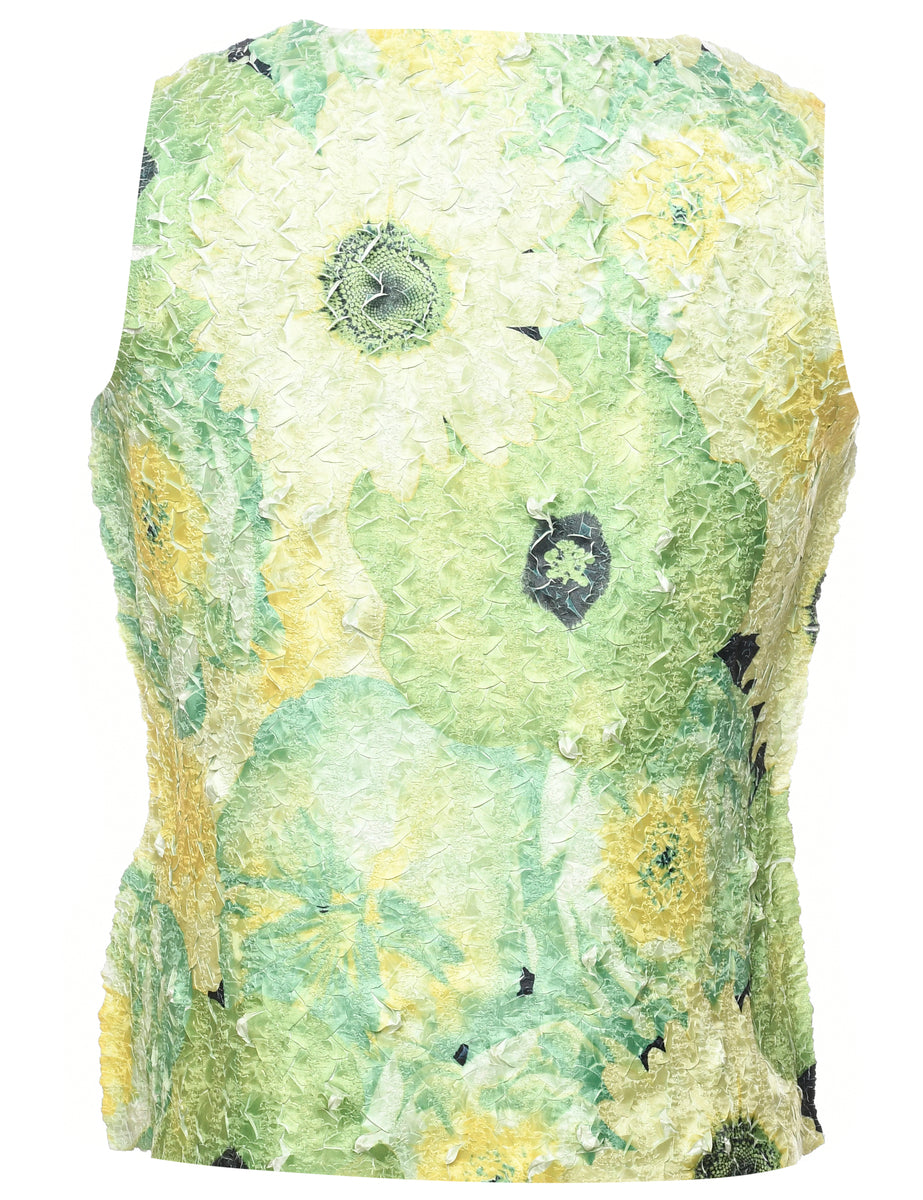 Smocked Evening Top - M