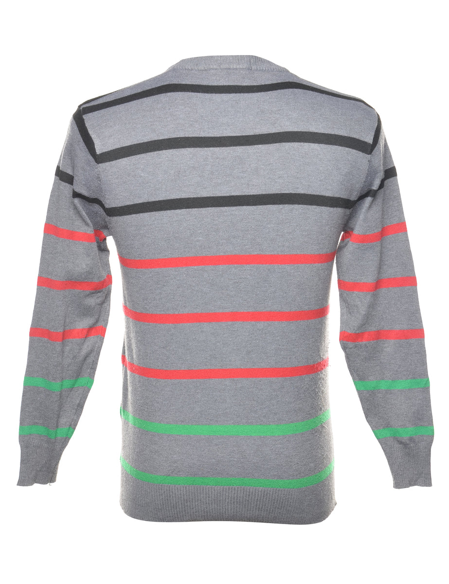 Striped Jumper - L