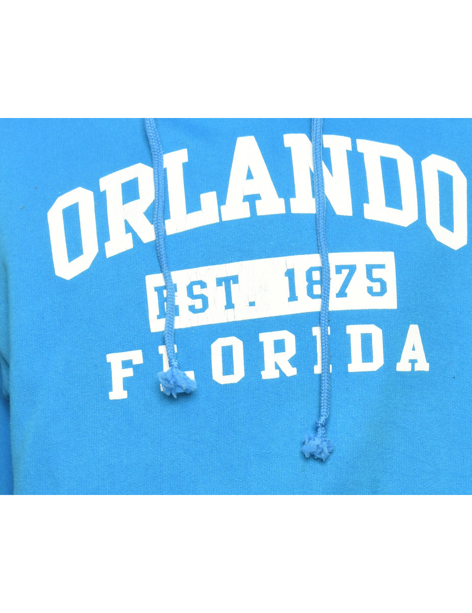 Printed Hoodie - M