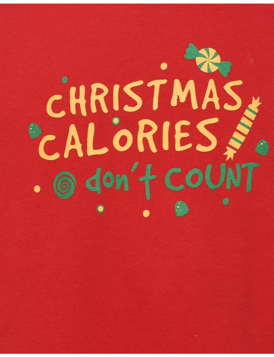Red Christmas Sweatshirt - S