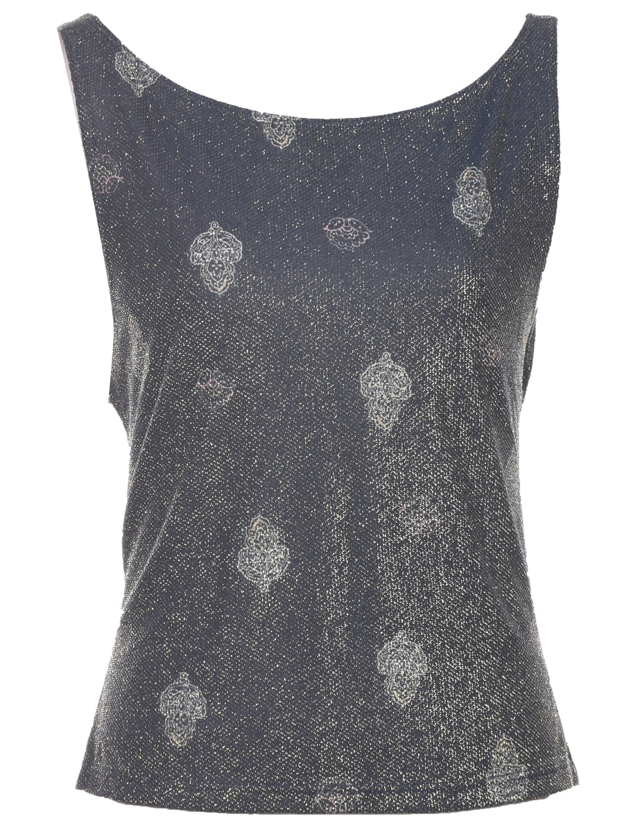 Lurex Evening Top - S