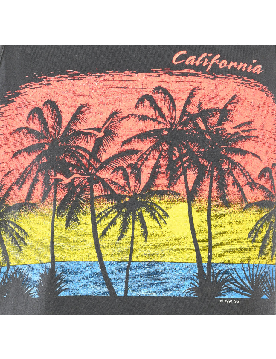 California Printed Vest - M