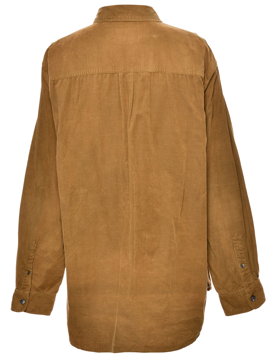 Olive Green The Territory Ahead Corduroy Shirt - XL