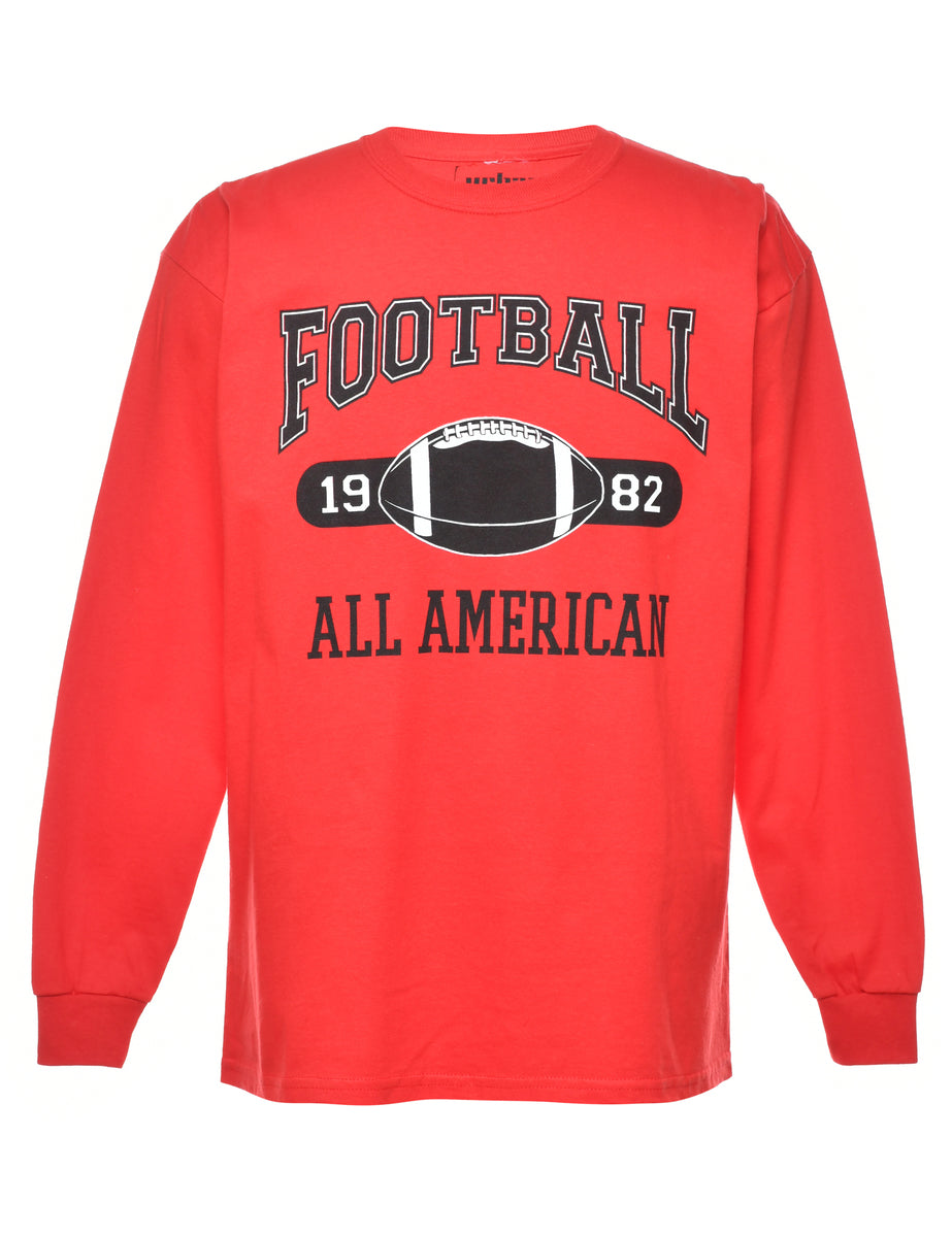 Football Printed T-shirt - M