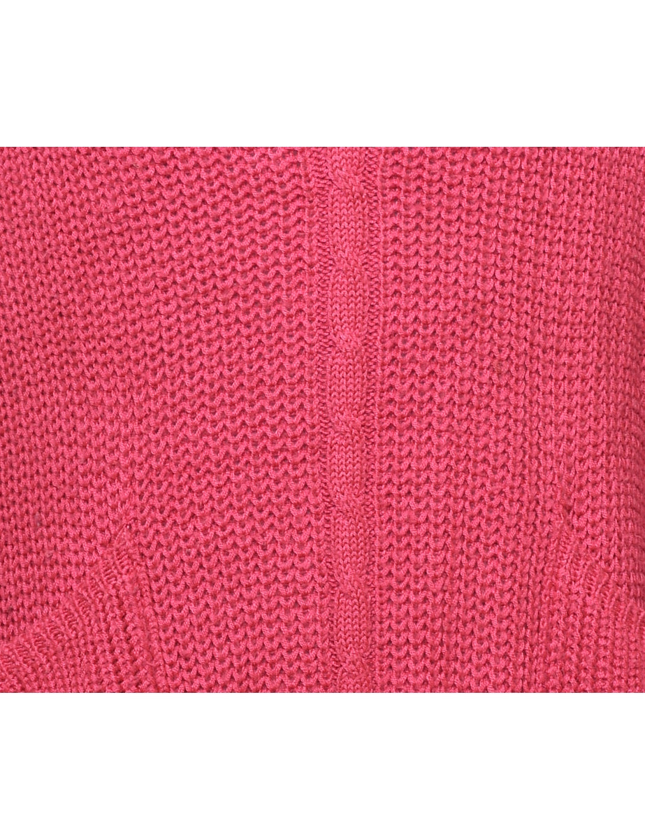 Classic Hot Pink Jumper - XL