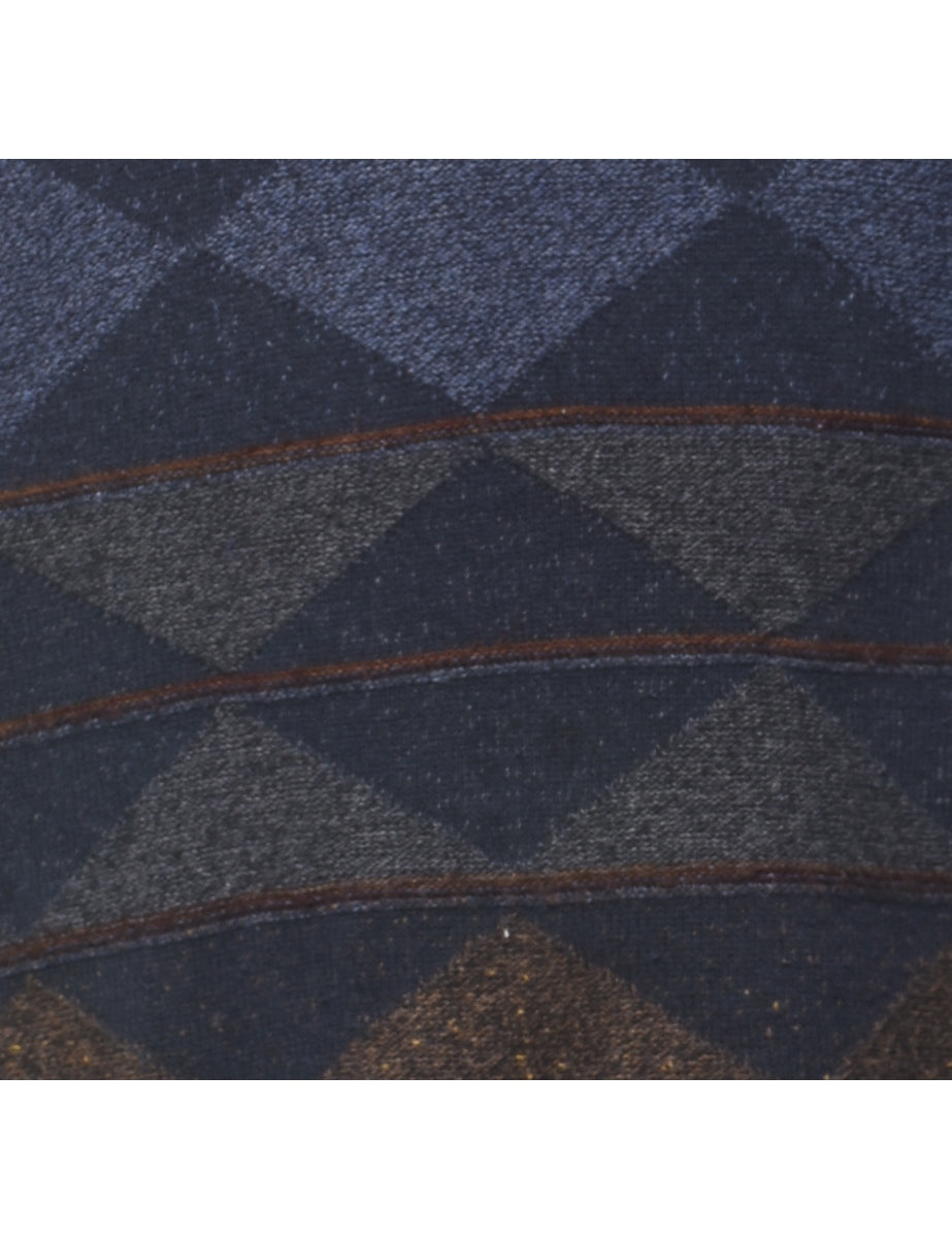 Geometric Pattern Jumper - L