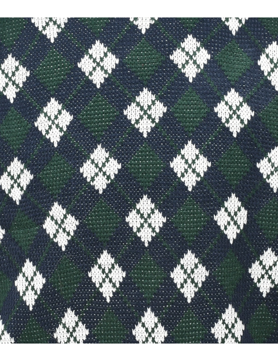 Argyle Jumper - M