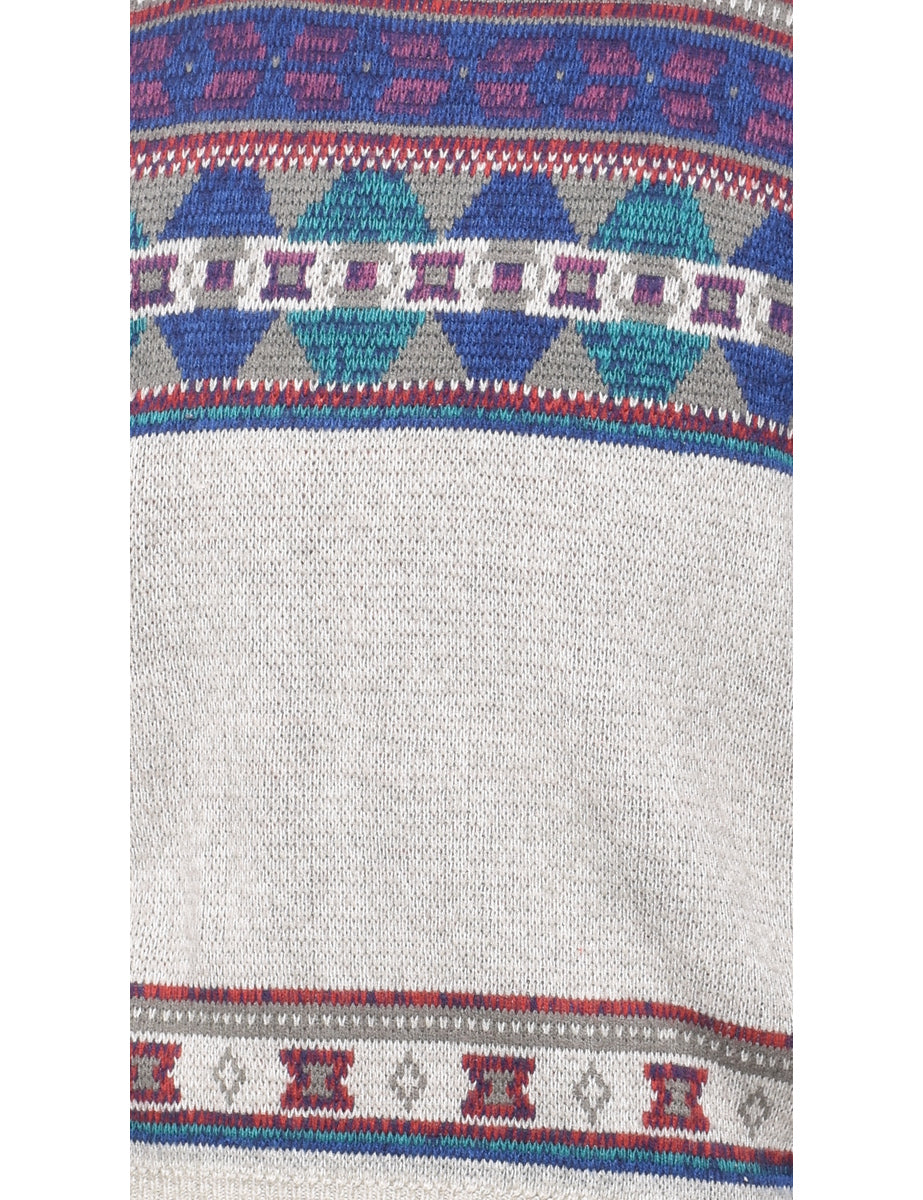 Grey Jumper - L