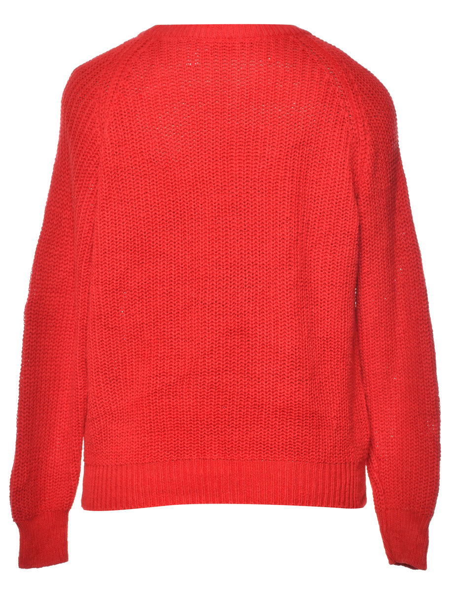 Red Jumper - M