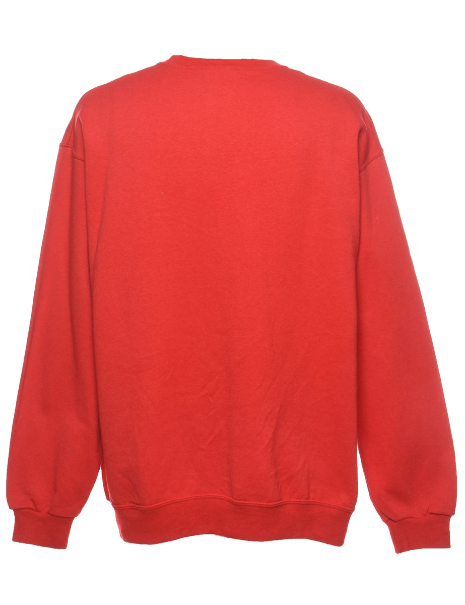 Snowman Christmas Sweatshirt - XL