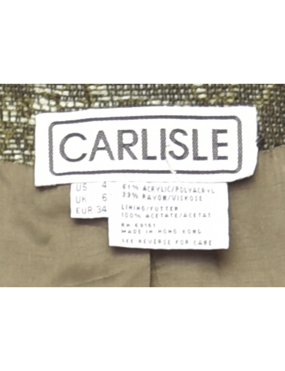 Paisley Pattern Tapestry Jacket - S
