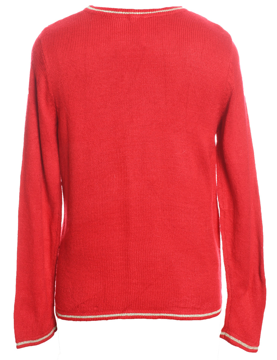 Santa Claus Christmas Jumper - S