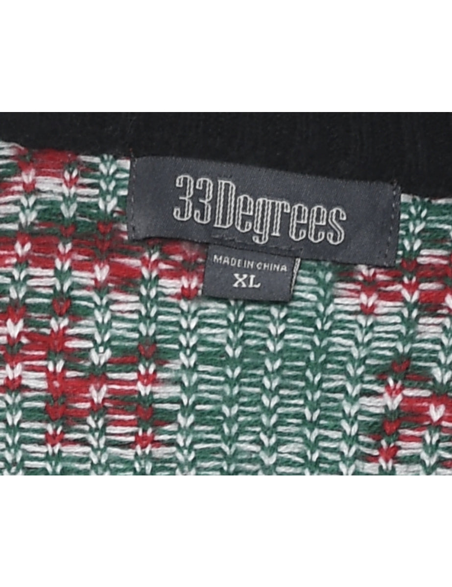 Reindeer Christmas Jumper - XL