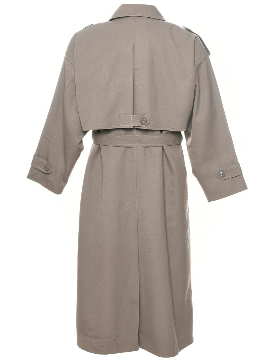 Double Breasted Trench Coat - XL